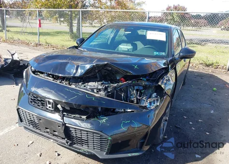 2025 Honda Civic Hybrid Sport/Sport Touring z USA, uszkodzony, nr VIN 2HGFE4F89SH304735